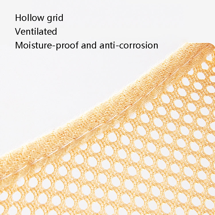 yq007 Kitchen Multi-Function Wall Hanging Fruits And Vegetables Storage Bags Portable Hollow Mesh Bag, Orange Yellow, Rose Red, Blue