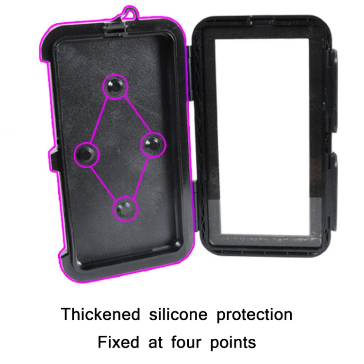 Motorcycle Bicycle Waterproof Mobile Phone Holder, Style:, Flat Button (6.5 inch), Rearview Mirror (6.5 inch), Handlebar (7 inch), Rearview Mirror (7 inch)