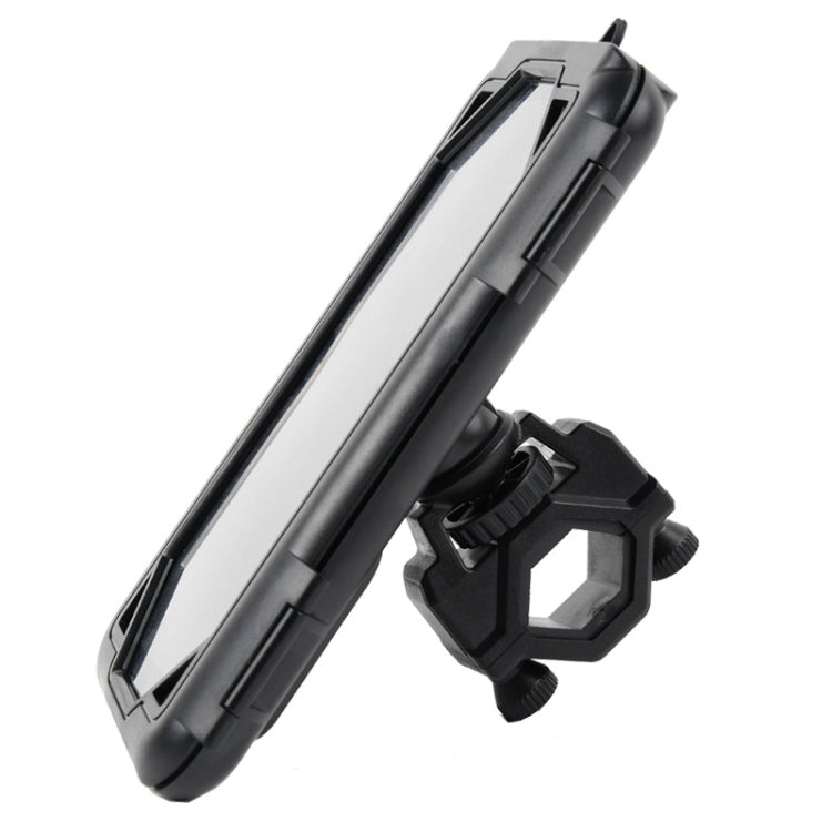 Motorcycle Bicycle Waterproof Mobile Phone Holder, Style:, Flat Button (6.5 inch), Rearview Mirror (6.5 inch), Handlebar (7 inch), Rearview Mirror (7 inch)