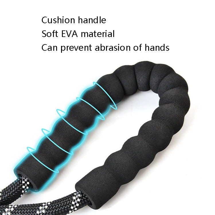 Pet Supplies Reflective Dog Pull Rope, Size:, Length 150cm Thick 1.2cm, Long 150cm Thick 0.8cm, Long 200cm Thick 1.2cm