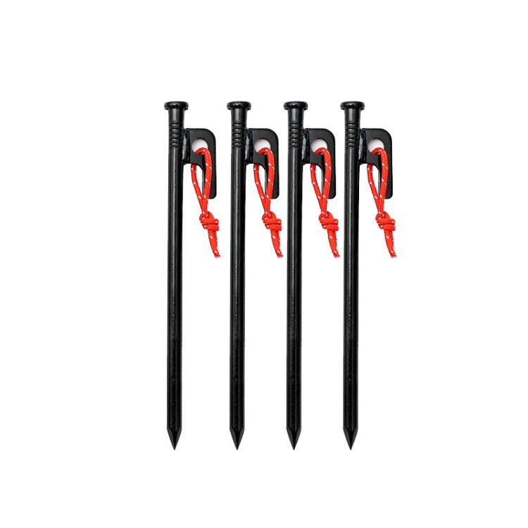 Outdoor Camping Windproof Fixed Canopy Ground Nails, 4 PCS 20cm, 6 PCS 20cm, 8 PCS 20cm, 10 PCS 20cm, 4 PCS 25cm, 6 PCS 25cm, 8 PCS 25cm, 10 PCS 25cm, 4 PCS 30cm, 6 PCS 30cm, 8 PCS 30cm, 10 PCS 30cm, 4 PCS 40cm, 6 PCS 40cm, 8 PCS 40cm, 10 PCS 40cm