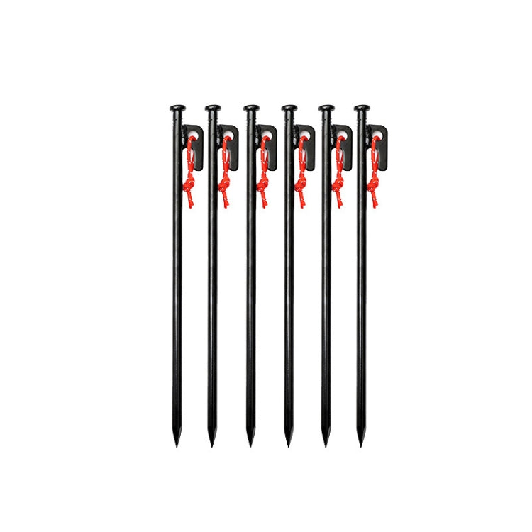 Outdoor Camping Windproof Fixed Canopy Ground Nails, 4 PCS 20cm, 6 PCS 20cm, 8 PCS 20cm, 10 PCS 20cm, 4 PCS 25cm, 6 PCS 25cm, 8 PCS 25cm, 10 PCS 25cm, 4 PCS 30cm, 6 PCS 30cm, 8 PCS 30cm, 10 PCS 30cm, 4 PCS 40cm, 6 PCS 40cm, 8 PCS 40cm, 10 PCS 40cm