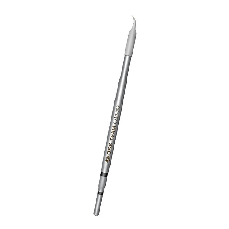 OSS Team C210 Series Soldering Iron Tip Welding Head For JBC T210 / C CD-2SD / 2SHE, Straight  Head, Angle  Head, Knife Head
