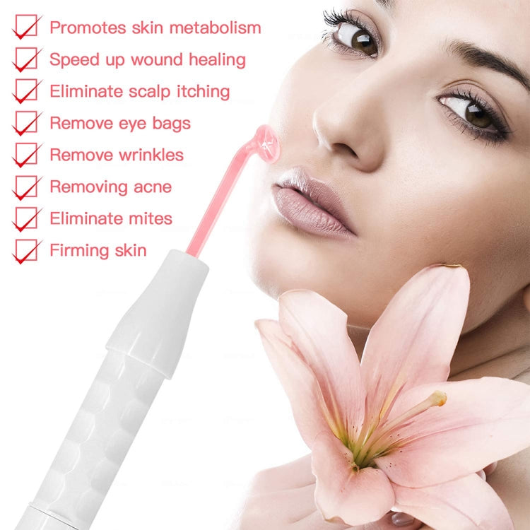10W  High-Frequency Electrotherapy Instrument Beauty Instrument, With 4 Tube Purple Light