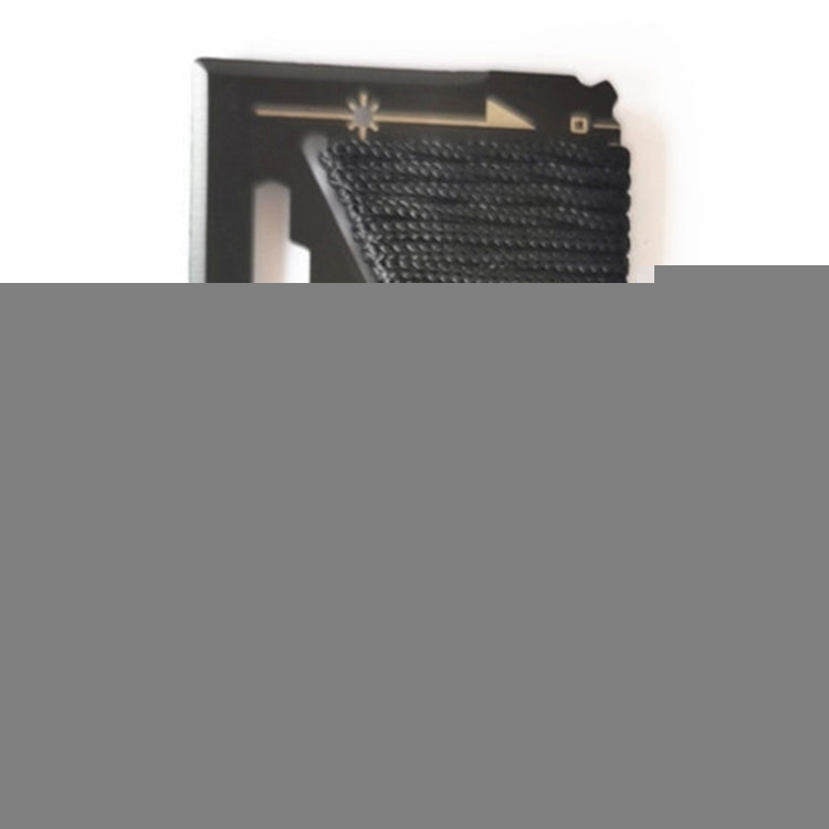 14 In 1 Stainless Steel Multi-Function Outdoor Survival Tool Card With Rope
