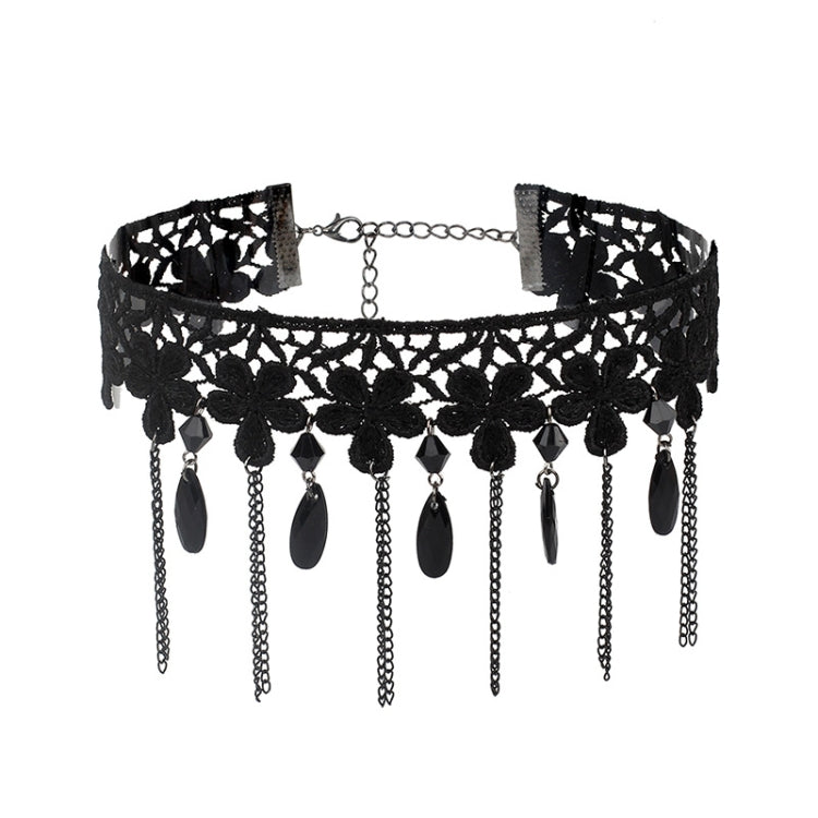 Fringe Lace Gothic Lolita Vintage Necklace,Style:, 1532 Red, 1535, 1555, 1556, 1557