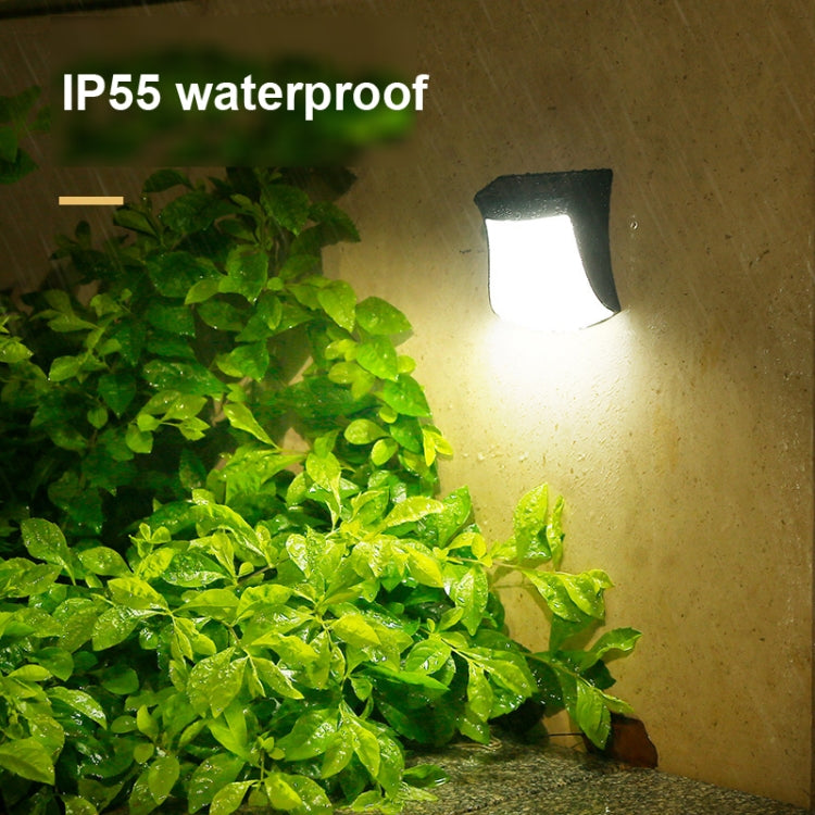 Solar Doll Wall Light Outdoor Garden Fence Decoration Waterproof Solar Light, White Light, Warm Light