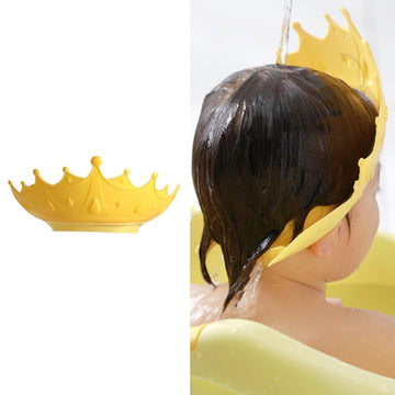 Baby Shampoo Waterproof Adjustable Ear Guards, Lemon Yellow, Kenting Red, Extreme Day Blue