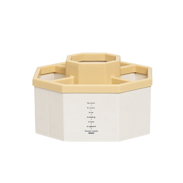 Simple Modern Large Capacity Office Desktop Storage Pen Holder, White Rotary, Pink Rotary, Yellow Rotary, Blue Rotary, Frosted Transparent Rotary, Transparent Coffee Rotary, Transparent Khaki Rotary, White Non-Rotary, Pink Non-Rotary, Yellow Non-Rotary...