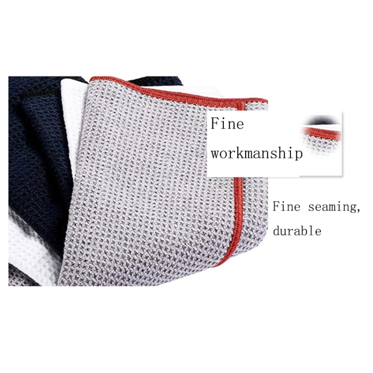 Hook Towel + Club Cleaning Brush Golf Cleaning Set, Towel + Brush White, Towel + Brush Grey, Towel + Brush Blue, Towel + Brush Black