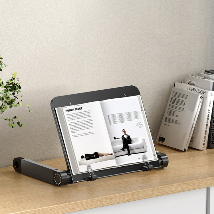 L03 Adjustable Lifting Reading Rack Book Holder Laptop Stand,Style：, Double Section Black, Double Section White, Single Section Black, Single Section White