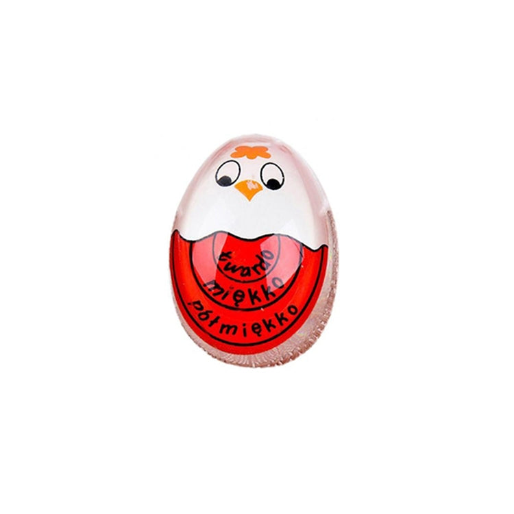 Boiled Egg Timer Reminder Color-changing Cartoon Egg Timer, Specification: Japanese, Yellow Chick, Red Chick, Green Chick, Purple Chick, Orange Chick, Pink Chick, Blue Alphabet, Japanese