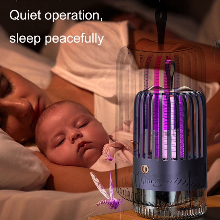 BG-005 Cage Shock Inhalation USB Mute Mosquito Repellent, Style:, Charging Model White, Dircet Charging Model Blue, Dircet Charging Model White, Charging Model Blue