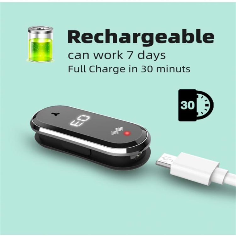 M21  Ultrasonic Mosquito Repellent Bracelet with Step Counter & Clock & Temperature Function, M21 (Black), M21 (White)