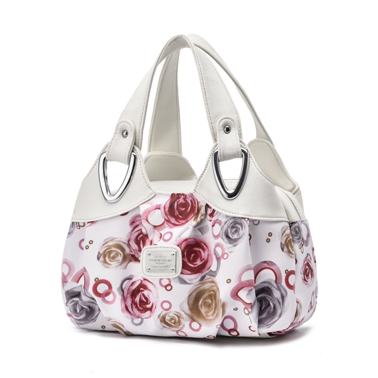 722 Women Soft Leather Handbag, Green handle Lily, Green Handle Rose, White Handle Green Flower, White Handle Red Flower, White Handle Purple Flower, Black Handle Green Flower, Black Handle Red Flower, Black Handle Purple Flower, White Handle Red Rose ...
