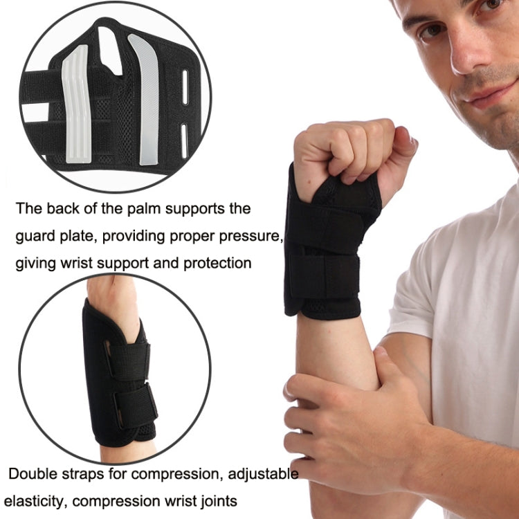 Mouse Tendon Sheath Compression Support Breathable Wrist Guard, Left Hand S / M, Left Hand L / XL, Right Hand S / M, Right Hand L / XL