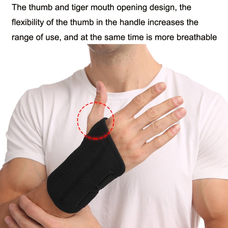 Mouse Tendon Sheath Compression Support Breathable Wrist Guard, Left Hand S / M, Left Hand L / XL, Right Hand S / M, Right Hand L / XL