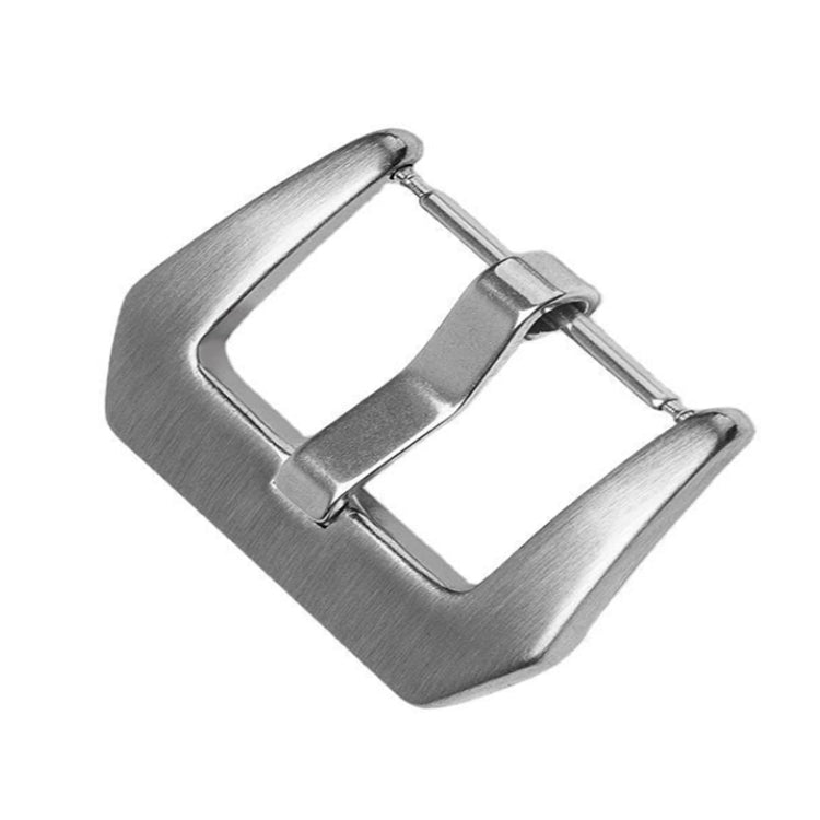 3 PCS Stainless Steel Brushed Pin Buckle Watch Accessories, 18mm Steel Color, 20mm Steel Color, 22mm Steel Color, 24mm Steel Color, 18mm Black, 20mm Black, 22mm Black