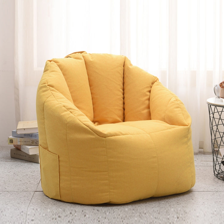Cotton Lazy Sofa Removable And Washable Cloth Cover, Royal Blue, Lemon Yellow, Watermelon Red