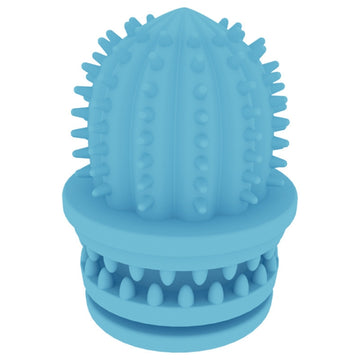 Pet Cleaning Teeth TPR Cactus Lightweight Bite-resistant Educational Toys, Cactus Light Blue, Cactus Light Pink, Cactus Avocado Green