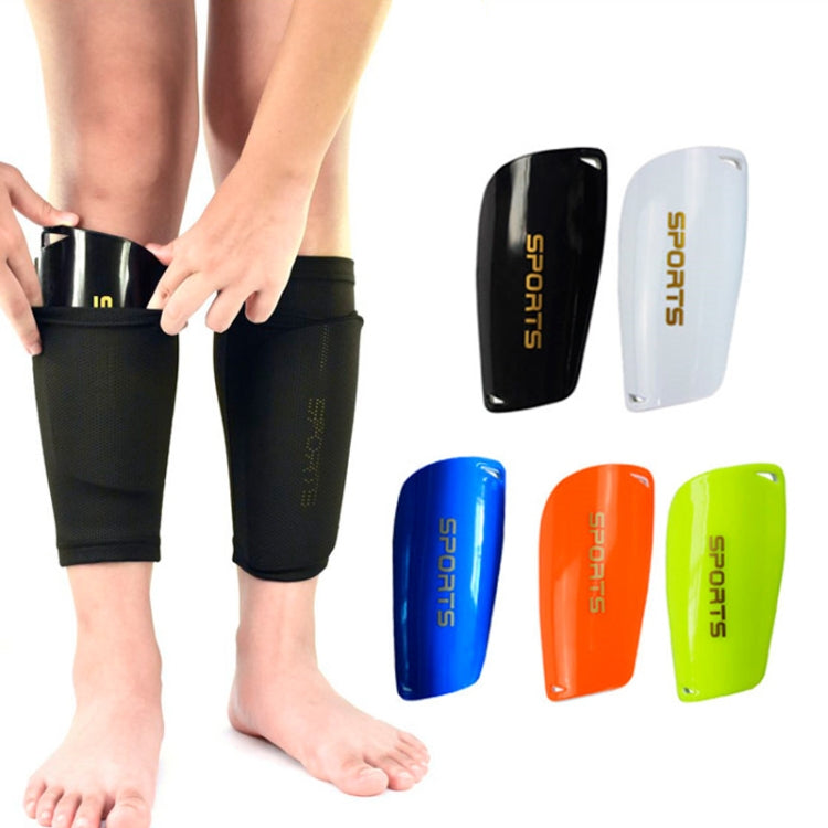 Football Shin Pads Reinforced Shin Pads Sports Calf Pads, Green L, Green S, Orange L, Orange S, White L, White S, Blue L, Blue S, Black L, Black S, Green M, Orange M, White M, Blue M, Black M