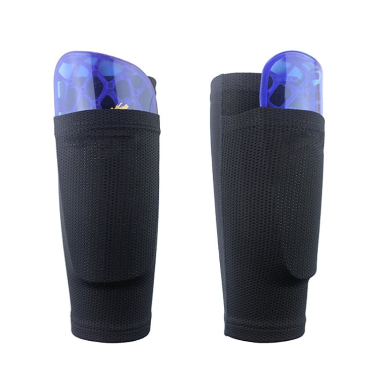 TPR Honeycomb Transparent Leg Protection Plug Board Football Protection Gear, TPR Fluorescent Green S, TPR Fluorescent Green L, TPR Yellow S, TPR Yellow L, TPR Orange S, TPR Orange L, TPR Blue S, TPR Blue L