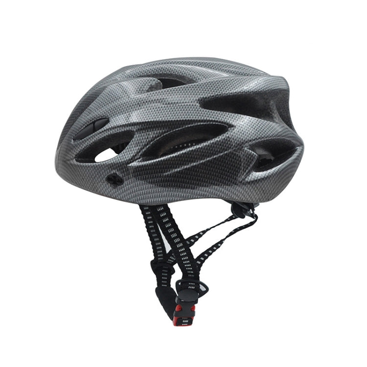Unisex Cycling Bike One-piece Helmet, Fiber Black, White Orange, Blue Black, Yellow Black, Red Black, White Black, White Black Green