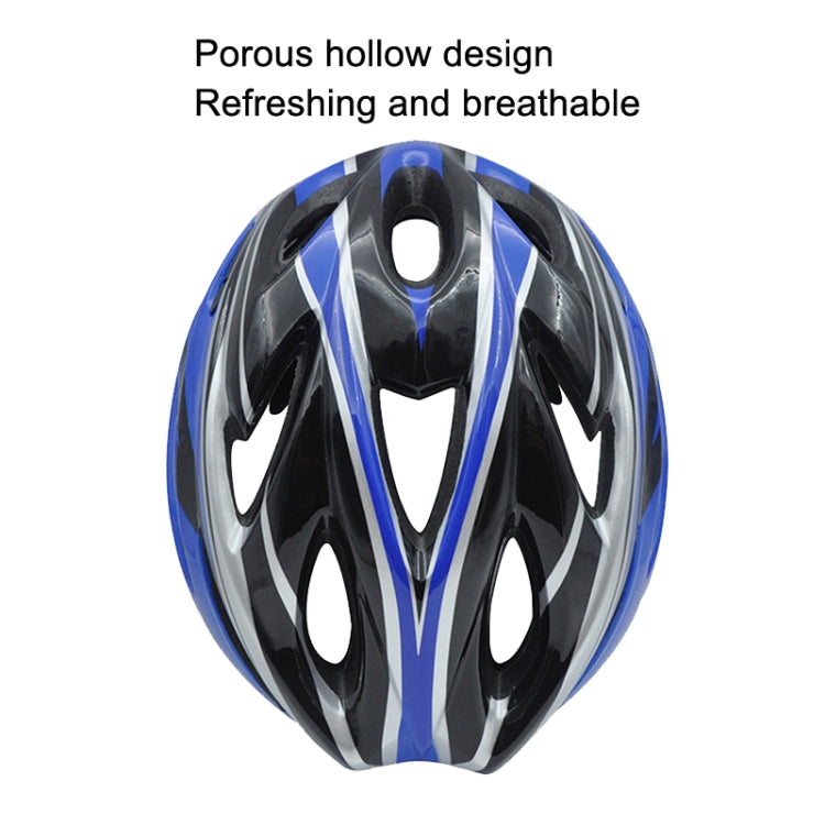 Unisex Cycling Bike One-piece Helmet, Fiber Black, White Orange, Blue Black, Yellow Black, Red Black, White Black, White Black Green
