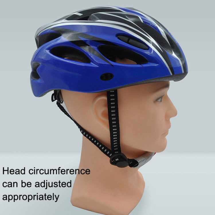Unisex Cycling Bike One-piece Helmet, Fiber Black, White Orange, Blue Black, Yellow Black, Red Black, White Black, White Black Green