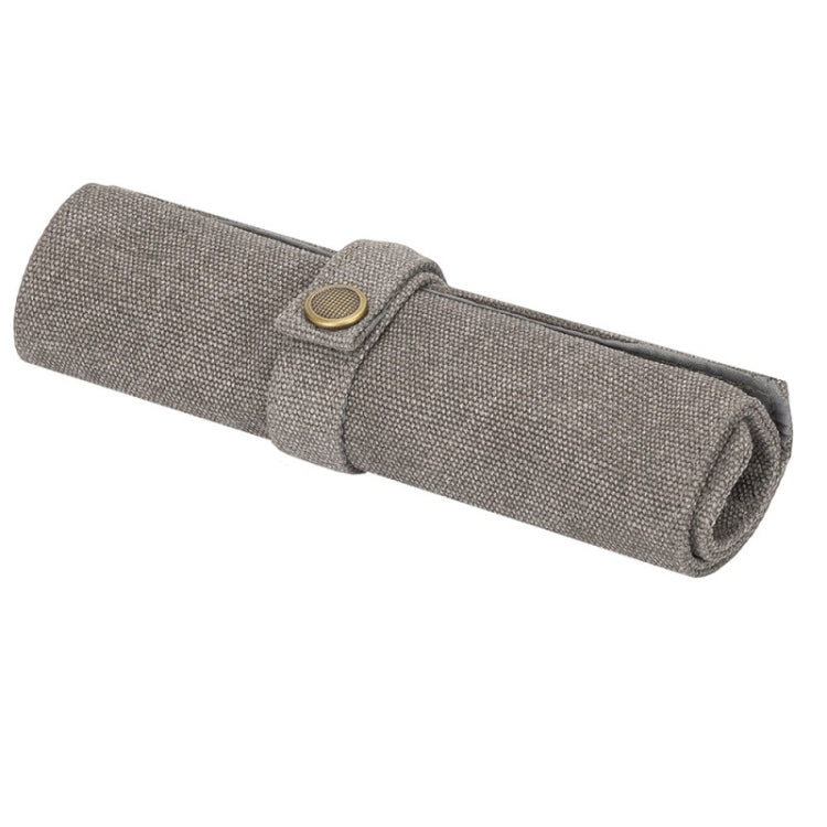 Nylon Canvas Watch & Strap Portable Storage Bag, Blue, Black, Grey, Orange, Khaki