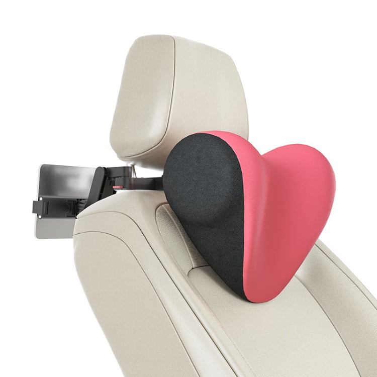 A09 Car Seat Headrest Memory Foam Comfortable Neck Pillow, Style:, With Stand  (Gray), Without Stand (Black), Without Stand (White), Without Stand (Pink), With Stand (Black), Without Stand (Coffee), With Stand  (White), Without Stand (Blue)            ...
