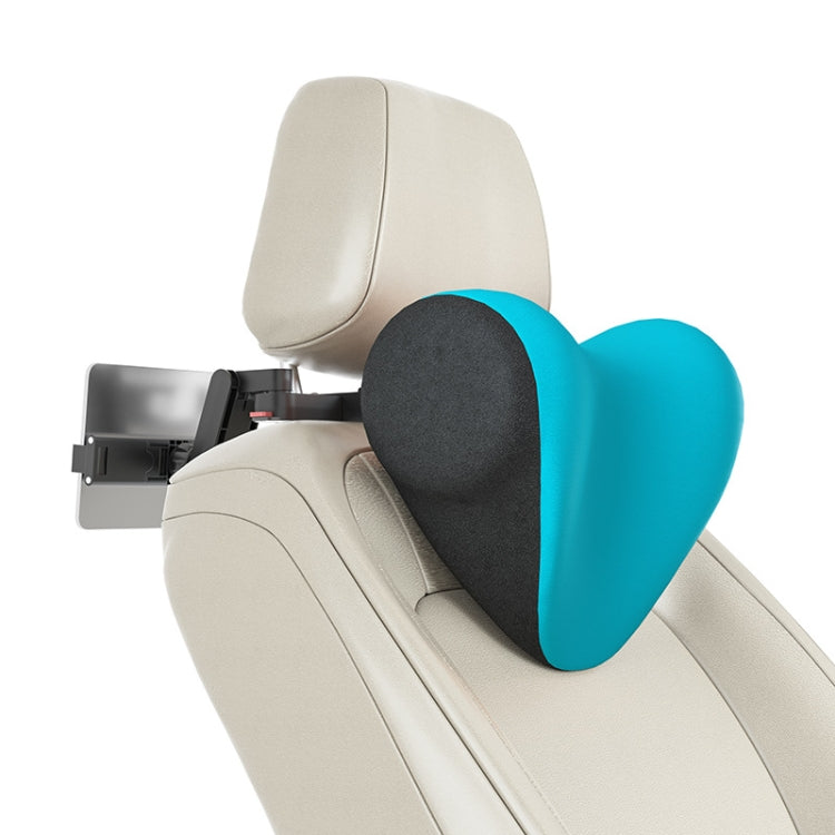 A09 Car Seat Headrest Memory Foam Comfortable Neck Pillow, Style:, With Stand  (Gray), Without Stand (Black), Without Stand (White), Without Stand (Pink), With Stand (Black), Without Stand (Coffee), With Stand  (White), Without Stand (Blue)            ...