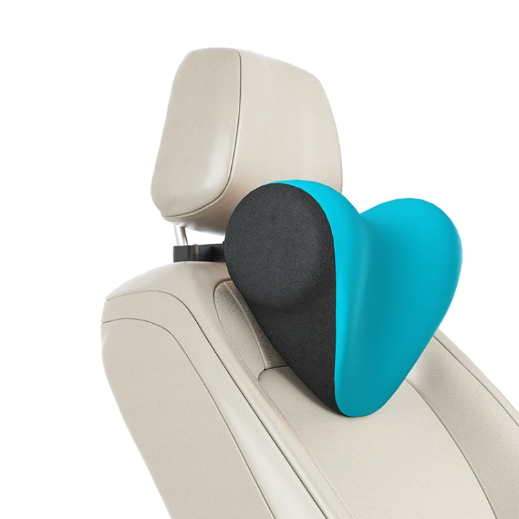 A09 Car Seat Headrest Memory Foam Comfortable Neck Pillow, Style:, With Stand  (Gray), Without Stand (Black), Without Stand (White), Without Stand (Pink), With Stand (Black), Without Stand (Coffee), With Stand  (White), Without Stand (Blue)            ...