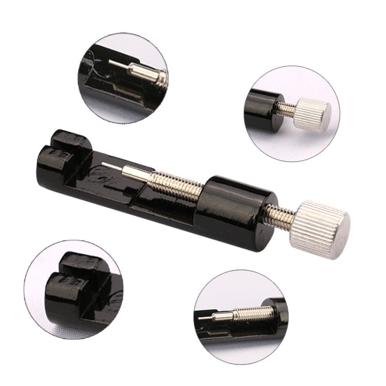 Adjustable Watch Strip Removal Metal Strap Bracelet Link Pin Repair Tool, Black, Blue, Golden