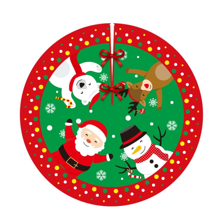 Christmas Tree Skirt Carpet Tree Bottom Cover Cloth Mat, 001, 002, 003, 004, 005, 006, 007, 009, 010, 011, 012, 015, 016, 017, 022, 023, 024, 025
