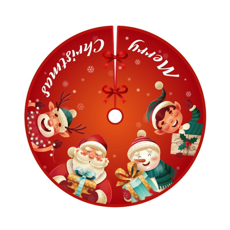 Christmas Tree Skirt Carpet Tree Bottom Cover Cloth Mat, 001, 002, 003, 004, 005, 006, 007, 009, 010, 011, 012, 015, 016, 017, 022, 023, 024, 025