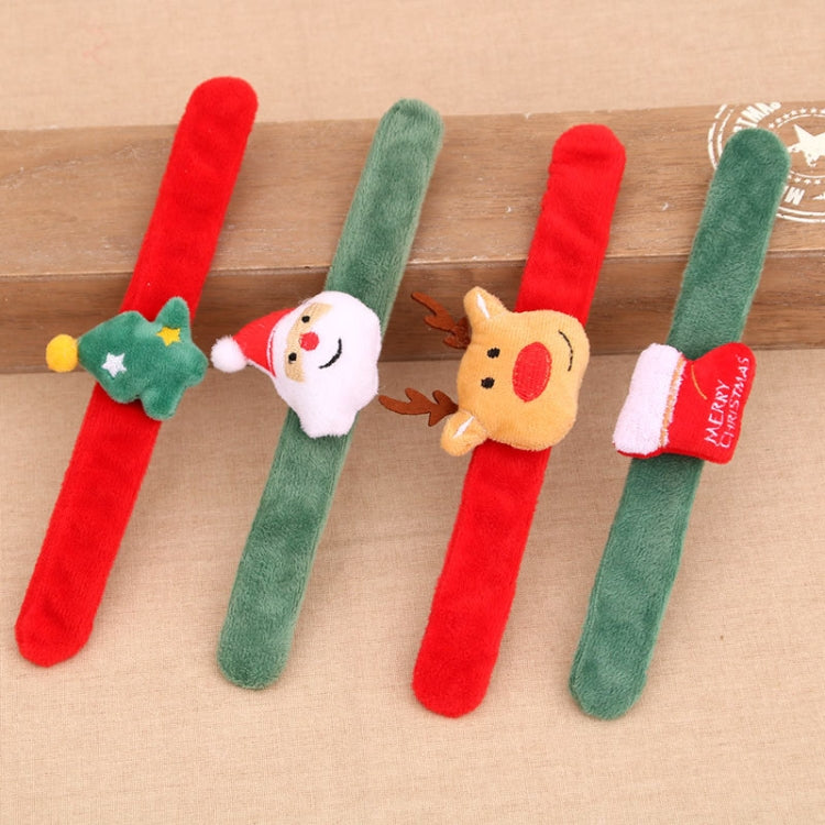 Christmas Children Small Gift Pat Circle Toys Bracelet, Elder, Deer, Tree, Sock