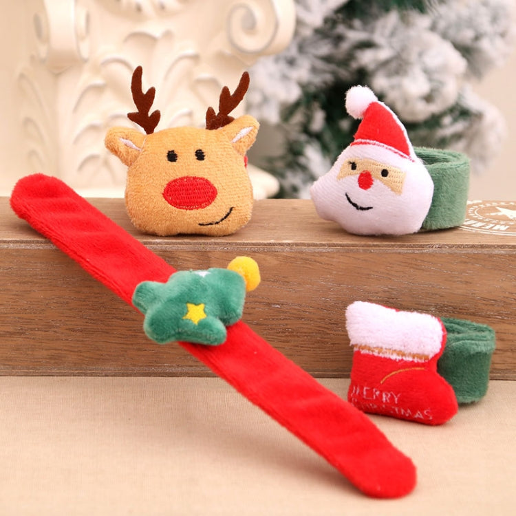 Christmas Children Small Gift Pat Circle Toys Bracelet, Elder, Deer, Tree, Sock