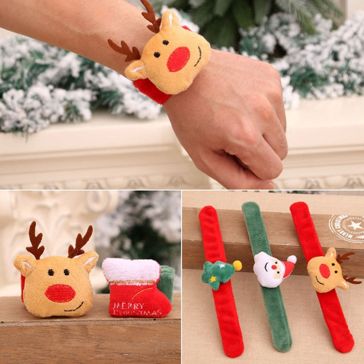Christmas Children Small Gift Pat Circle Toys Bracelet, Elder, Deer, Tree, Sock