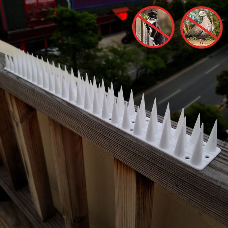 Plastic Bird Repellent Thorns Fence Anti-climb Nails, Green, Grass Green, Transparent, Grey, Brown, Black, White, Brick Red