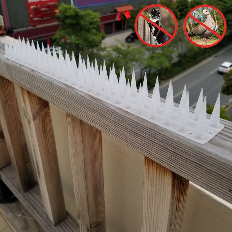 Plastic Bird Repellent Thorns Fence Anti-climb Nails, Green, Grass Green, Transparent, Grey, Brown, Black, White, Brick Red