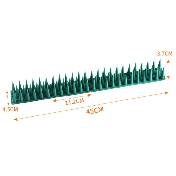 Plastic Bird Repellent Thorns Fence Anti-climb Nails, Green, Grass Green, Transparent, Grey, Brown, Black, White, Brick Red