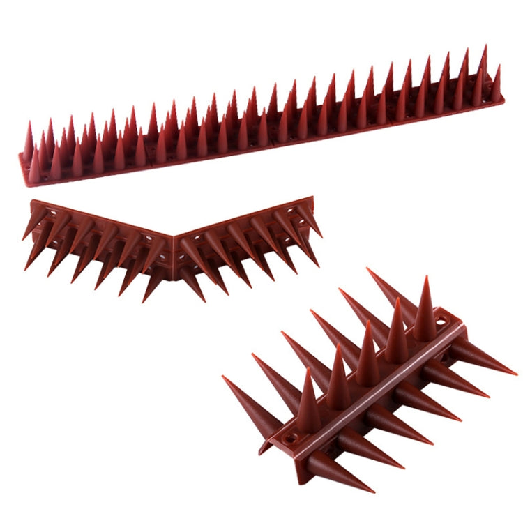 Plastic Bird Repellent Thorns Fence Anti-climb Nails, Green, Grass Green, Transparent, Grey, Brown, Black, White, Brick Red