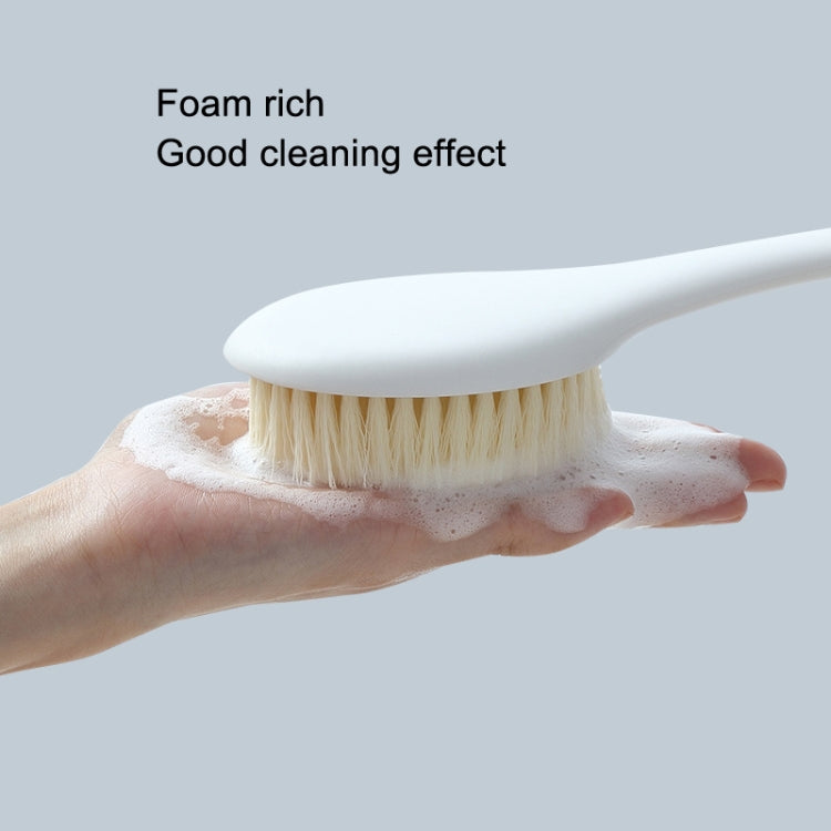 Long Handle Soft Hair Bathing Brush Nylon Hair Massage Brush, Soft Hair Blue, Soft Hair Pink, Soft Hair White, Soft Hair Grey