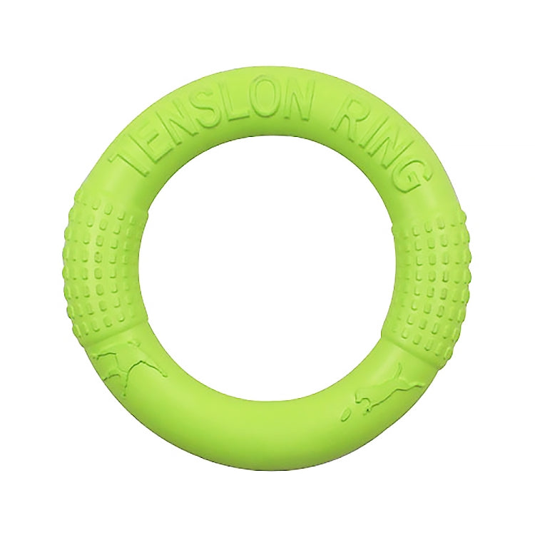 Dog Toys Pets Tension Ring Tooth Cleaning Toys, Green Small, Green Large, Orange Small, Orange Large