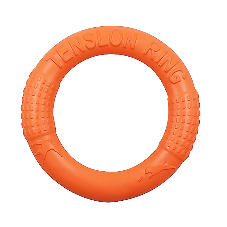 Dog Toys Pets Tension Ring Tooth Cleaning Toys, Green Small, Green Large, Orange Small, Orange Large