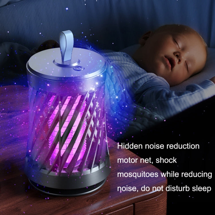 C16 Silent Electric Mosquito Killer Home USB Night Light, Mosquito Killer Dark Gray