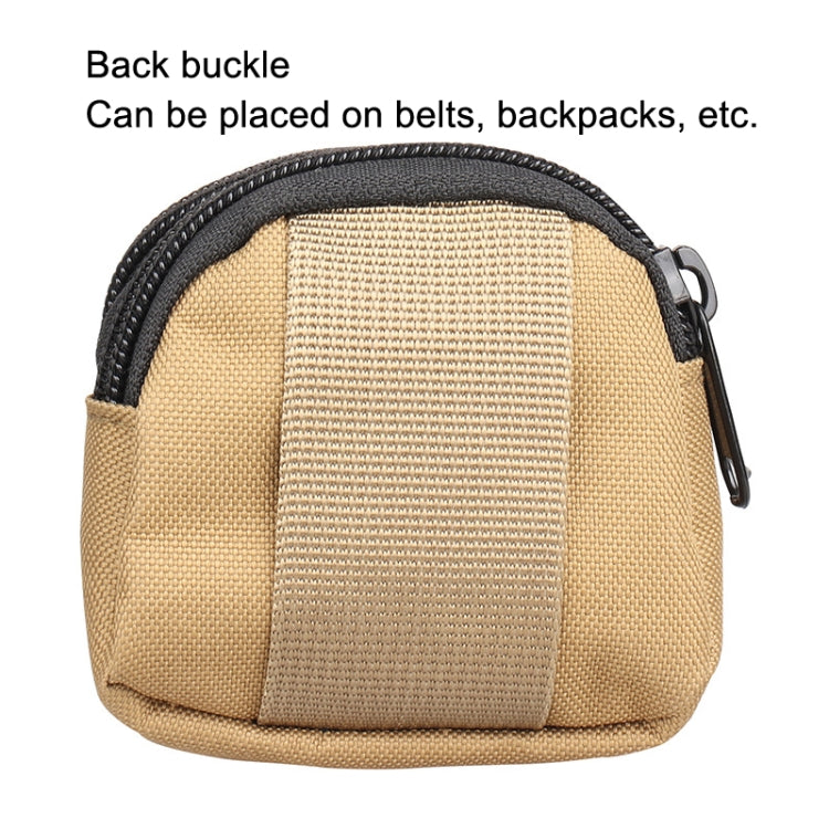 H25 Outdoor Sports Nylon Micro Slingshot Steel Ball Waist Bag Mini Coin Purse, H25 Khaki, H25 Black, H25 Army Green