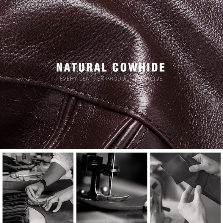 HUMERPAULBP926 RFID Anti-Magnetic Wallet Men Double Zipper Coin Purse, BP926 Khaki, BP926 Brown