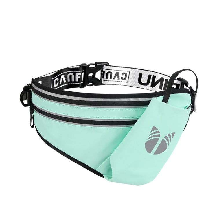 CAN FLY YIPINU Outdoor Fitness Water Bottle Mobile Phone Storage Waist Bag, Black, Green, Silver
